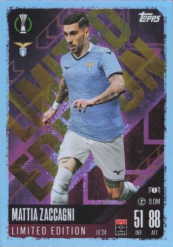 TOPPS MATCH ATTAX 2024-2025 100 KLUB LIMITOWANA EDYCJA CZARNA KRAWĘDŹ ZŁOTA KRAWĘDŹ - Zdjęcie 121 z 161