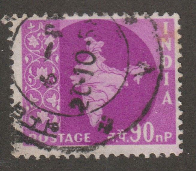 インド印 INDIA 1958 #288 Map of India - Used | eBay