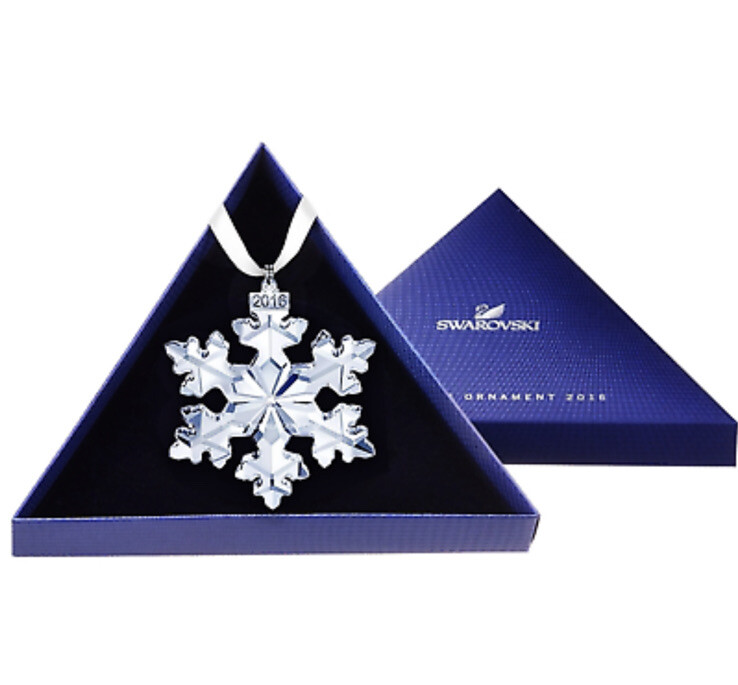 NIB Swarovski Annual Edition 2016 Crystal Ornament Snowflake Large