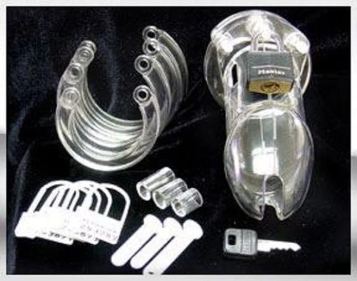 CB-6000 - CB6000s PENIS-CAGE-CHASTITY-DEVICE-CLEAR-CBT Standard. Next day Del - Picture 2 of 6