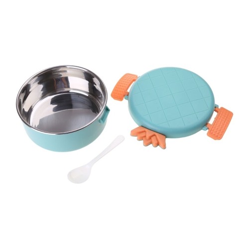 Stainless Steel Container with Lid Cute Bowls for Soup Noodle Snacks Lunch - Picture 3 of 11