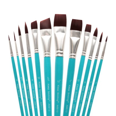 BOWITZKI Professionelle Künstler Farbe Pinsel Gesicht Farbe Pinsel Malerei Pinsel Zeichnu