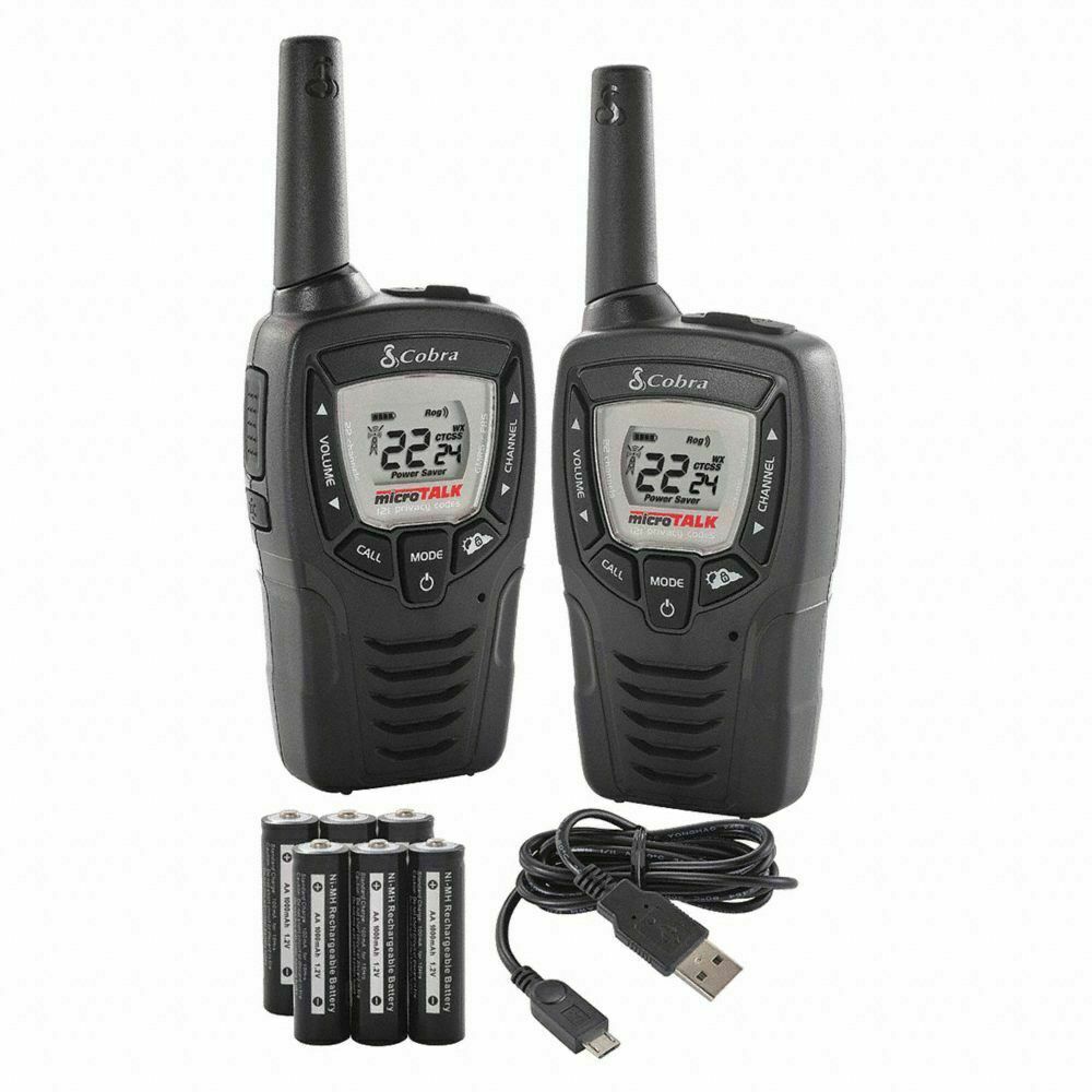 Cobra 23-Mile 2-Way Radios Walkie Talkies, 2-Pack (CXT385