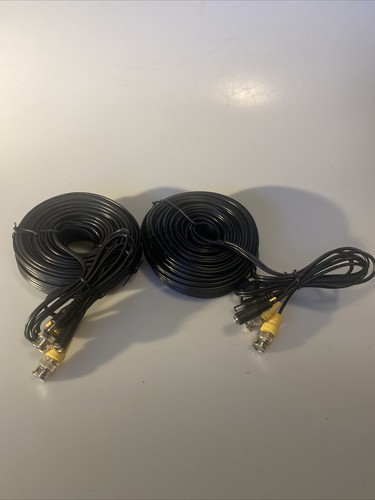 2 Lorex BNC Video/Power Cables For Security Camera Systems - Picture 2 of 5