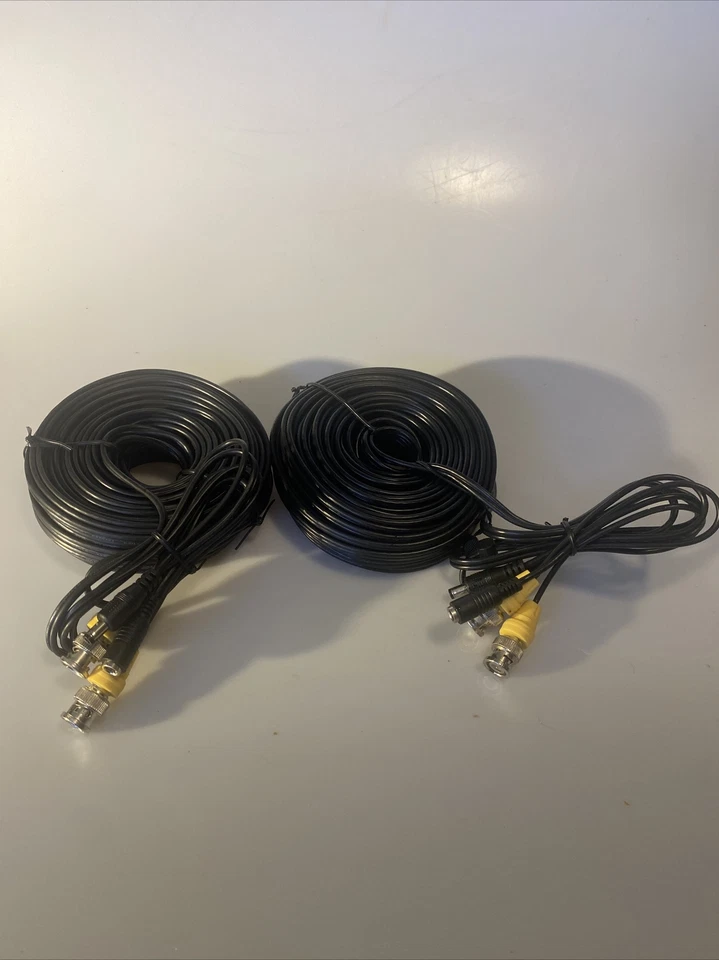 2 Lorex  BNC Video/Power Cables For Security Camera Systems - Image 2 of 4