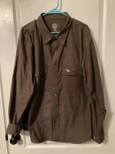 Macks Prarie Wings Chamois Button Up