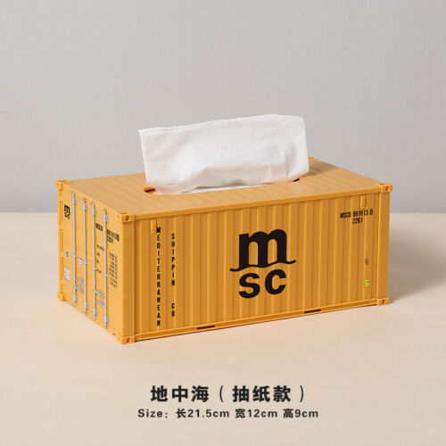 1:28 Industrial Shipping Container Tissue Box ABS Napkin Paper Container Kitchen - Picture 30 of 38