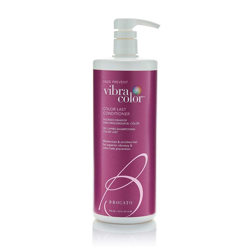 Brocato Vibracolor Fade Prevent Color Last Conditioner 32 oz - Set of 3 - Image 2 of 4