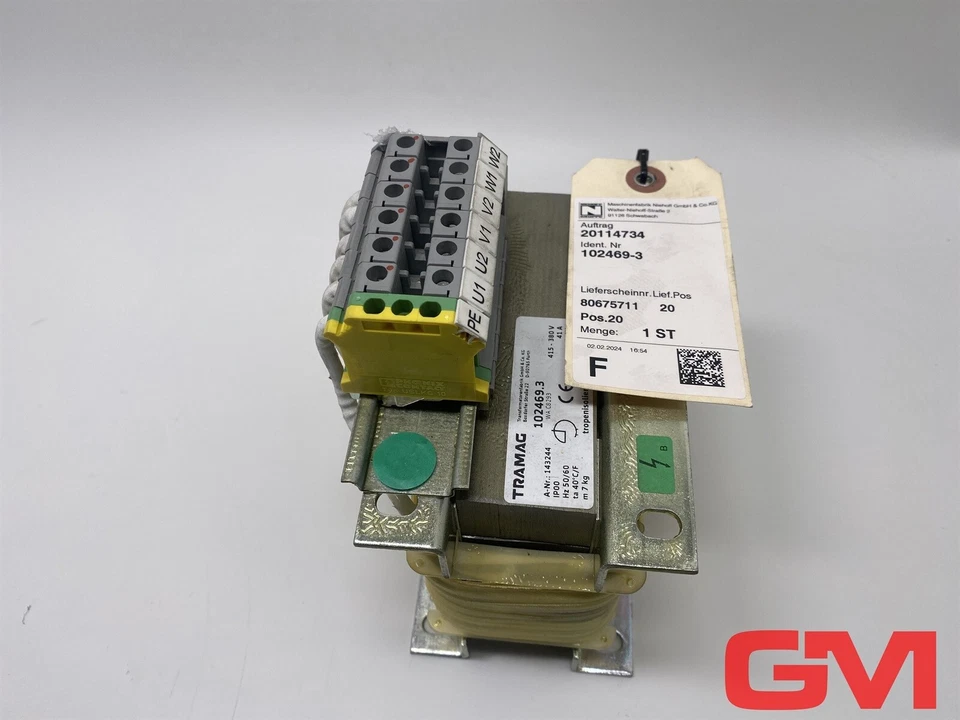Transformateur Tramag 102469.3 415-380V 41A Tropenisolé - Photo 4/4