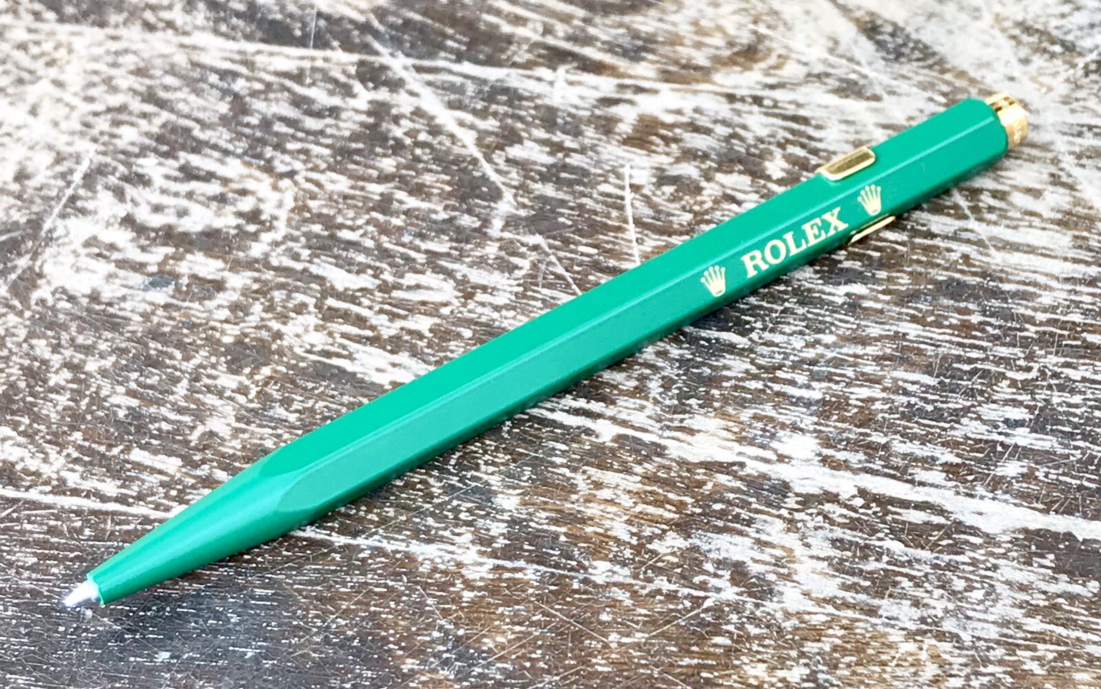 ROLEX CARAN d'ACHE 858 Ballpoint Pen Rollerball Submariner Explorer Daytona GMT/