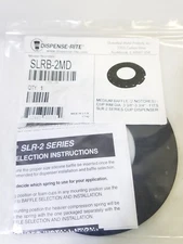 Dispense-Rite Ring Medium Baffle SLR-2 series dispenser cup rim 3-3/8-3-3/4"