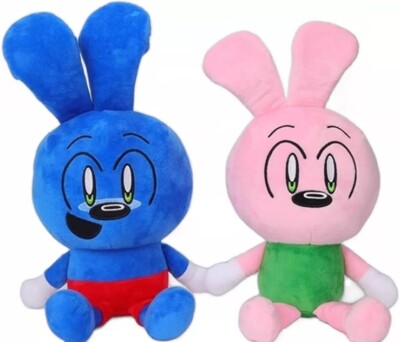 Riggy The Rabbit Monkey Plush Stuffed Figure Bunny Doll