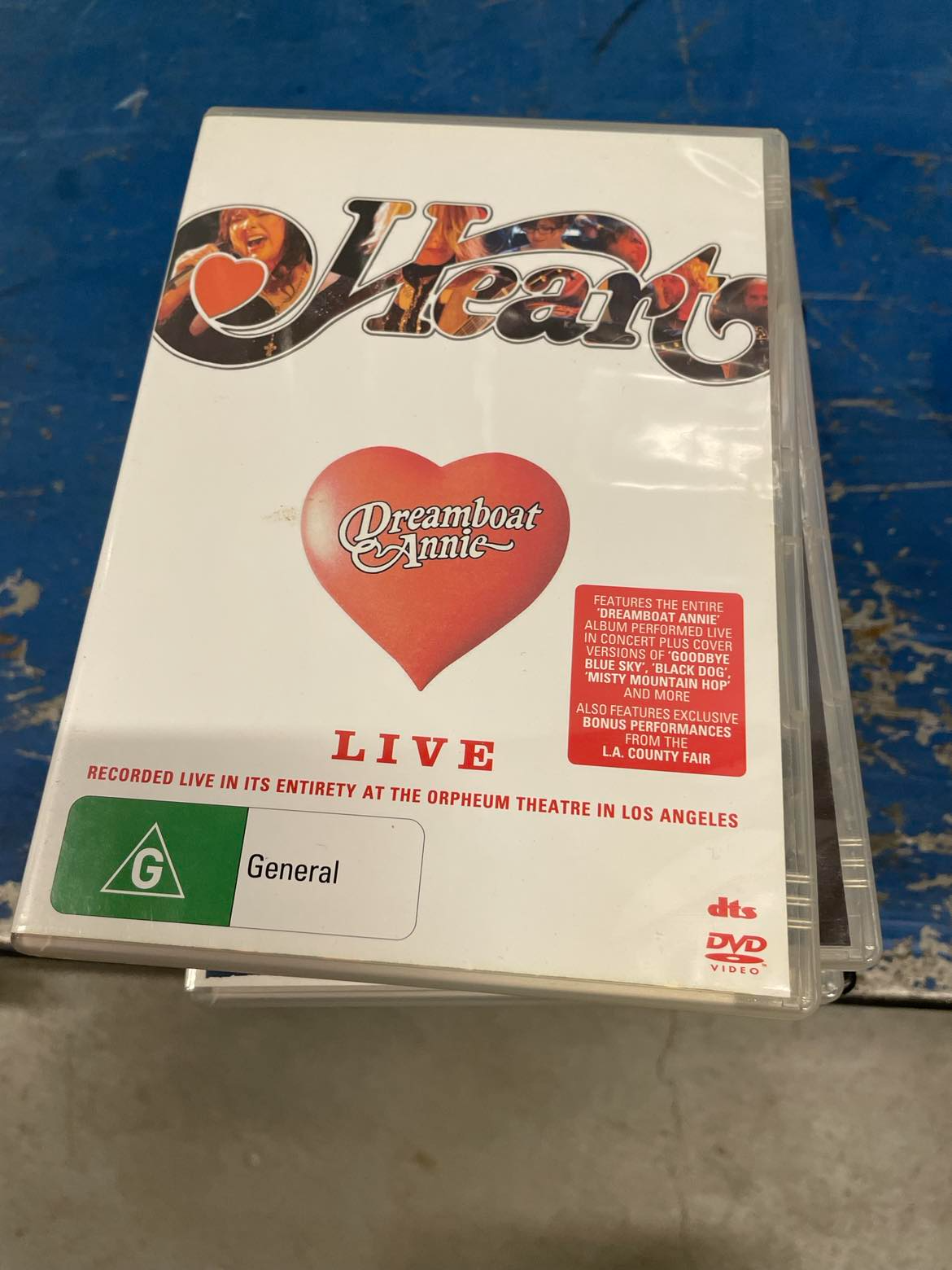 Heart Dreamboat Annie Live DVD 2007 Los Angeles Concert Debut Album ...