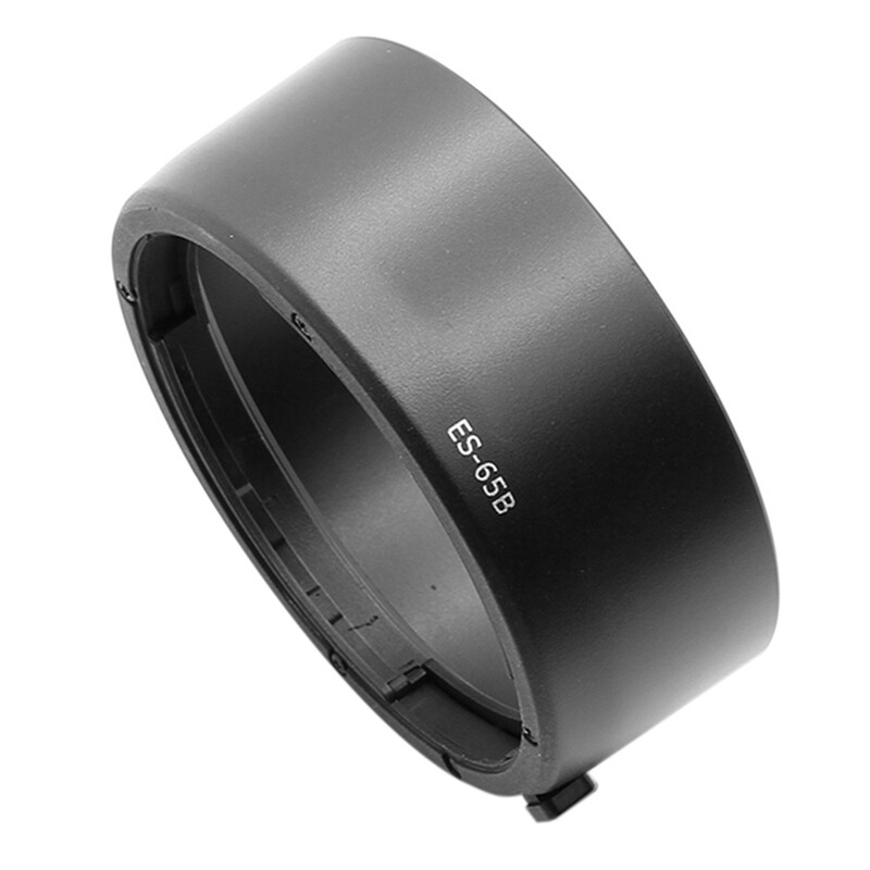 ES65B Camera Lens Hood Reflective Hood Lens for 50mm F1.8 Reversible