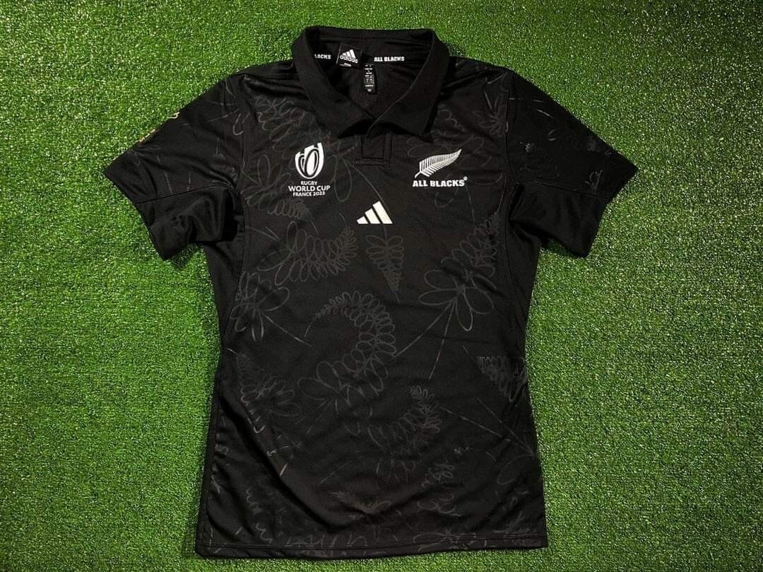 Adidas All Blacks Rugby World Cupジャージ New Zealand All Blacks Rugby World Cup 23 Training Jersey by