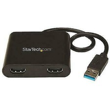 StarTech USB 3.0 to Dual HDMI Adapter 4K 30Hz Windows Only - USB32HD2 OPEN BOX