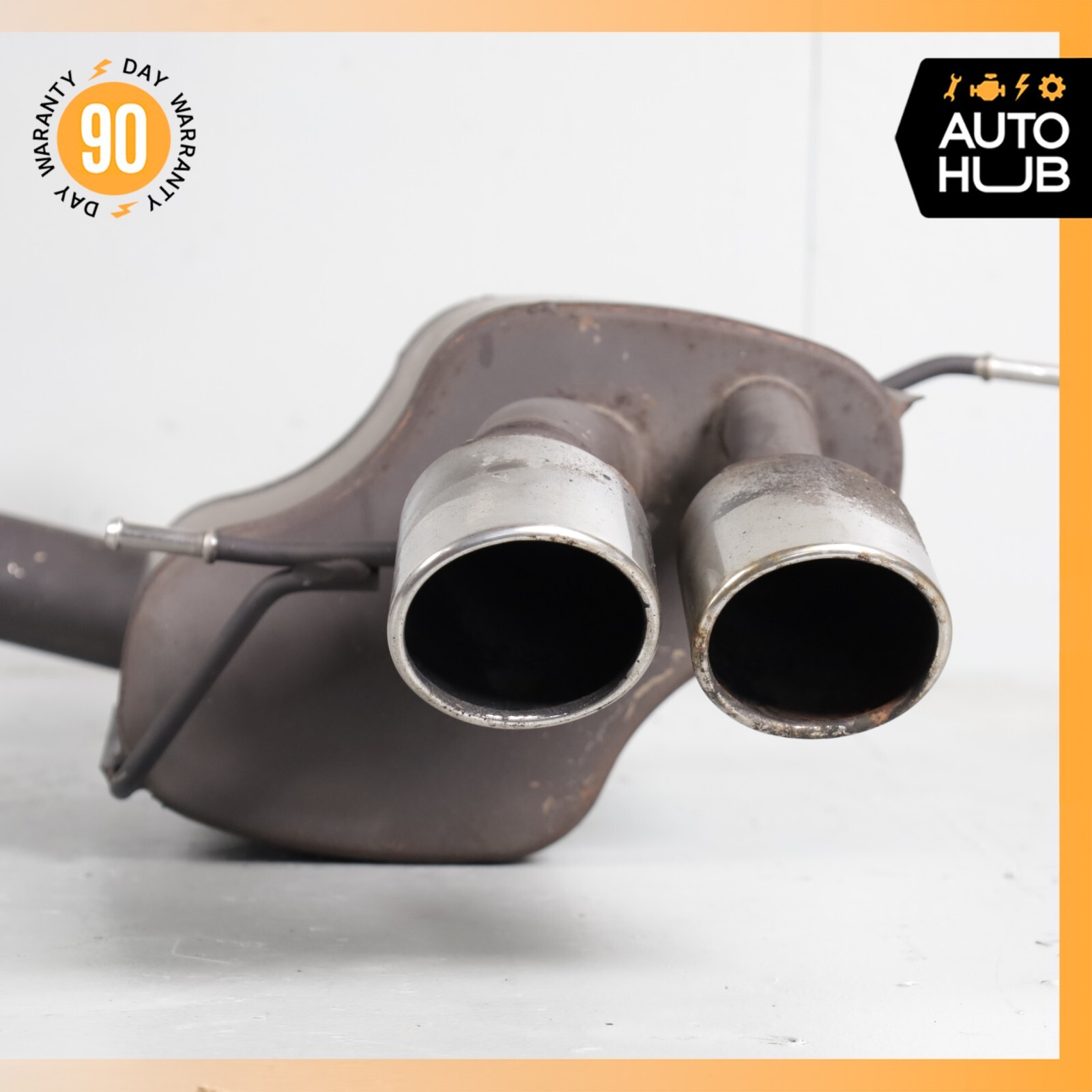 Maserati Quattroporte M139 Exhaust Mufflers Dual Tips Left & Right Side Set 71k