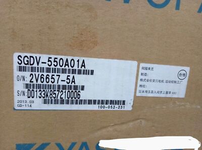 1PC New Yaskawa SGDV-550A01A Servo driver Free delivery