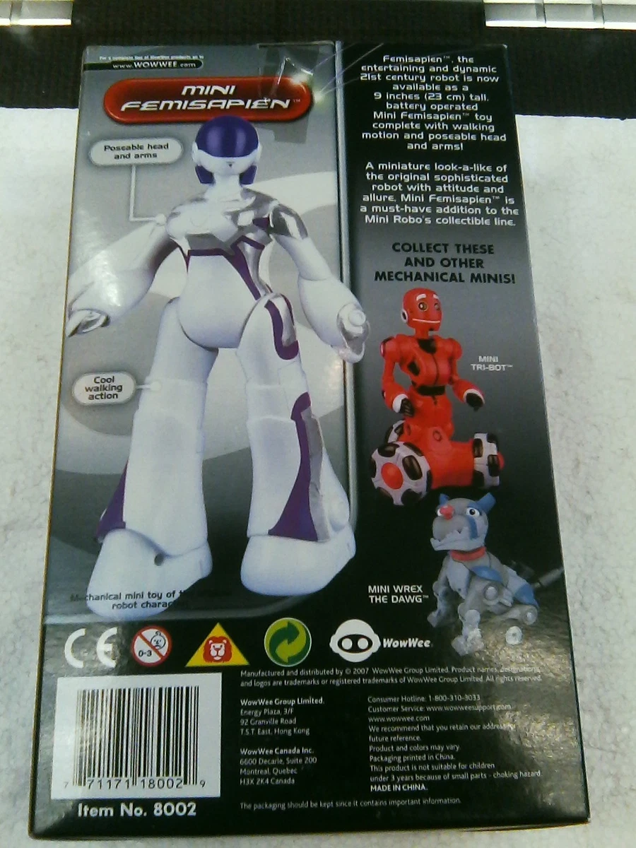 WoWWee Mini Femisapien Robot 8002 Model