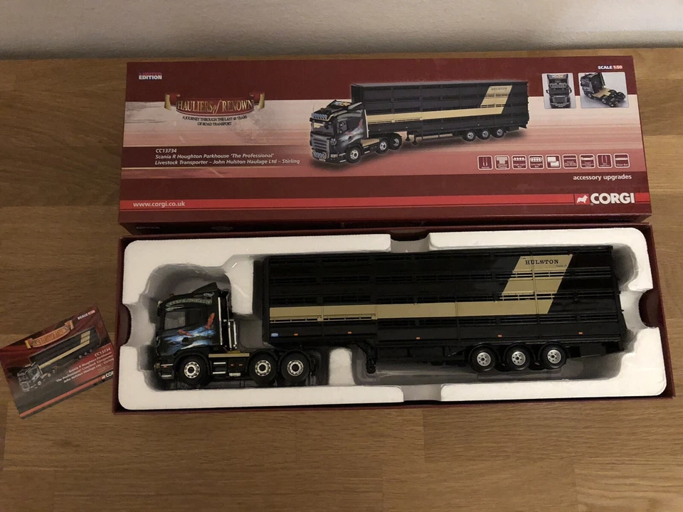 Corgi CC13734 Scala 1:50 Scania John Hulston Haulage - Immagine 2 di 2