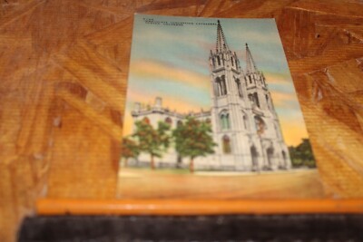 Postcard-X-Immaculate Conception Cathedral, Denver, Co.-Linen-Unposted