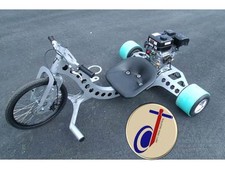 Triciclo de deriva industrial (solo planos de construcción) triciclo de deriva motorizado