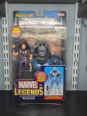 ToyBiz Marvel Legends Apocalypse BAF Series X-23 Purple Variant
