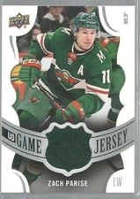 2018-19 Upper Deck Game Jerseys #GJZP Zach Parise D (ref35990)