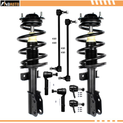 For 08-16 Buick Enclave Front Quick Struts & Sway Bar Links & Ball Joints