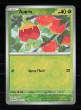Applin 009/131 Common Prismatic Evolutions Pokemon Reverse Holo Near Mint