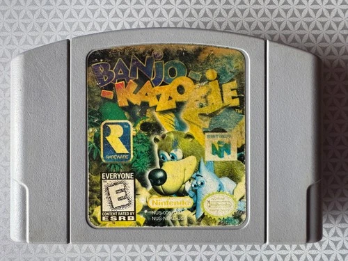 Banjo-Kazooie (Nintendo 64 N64, 1998) Cartridge Only - Tested Working