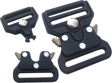 Metal Tactical Belt 1In 2 Pack Quick Release Buckle Replacement