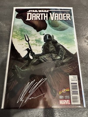 Marvel Star Wars Darth Vader #1 Alex Ross Store exklusive Signed
