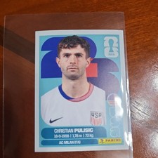 CHRISTIAN PULISIC SP 2026 Panini FIFA World Cup Sticker  USA  16