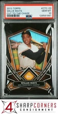2013 TOPPS CUT TO THE CHASE #CTC-23 WILLIE MAYS HOF PSA 10