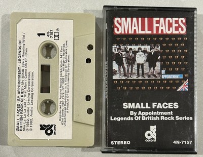 Small Faces By Appointment Cassette 1982 Accord Legends Of British Rock