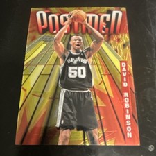 Topps 1998-99 Chrome David Robinson #SB22 Season's Best Postmen Spurs Basketball