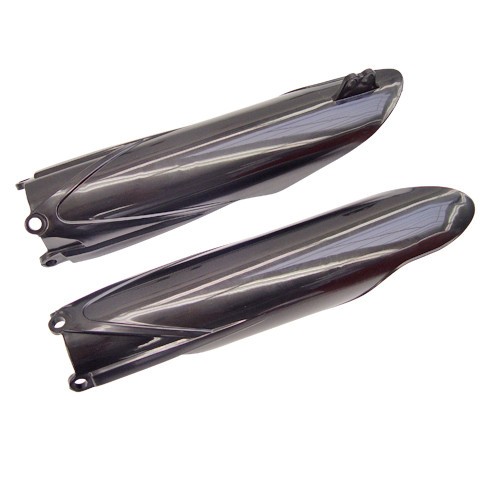 Fork Protection Fork Guards Fits Yamaha Yz 125 250 15-23 Black - Image 3