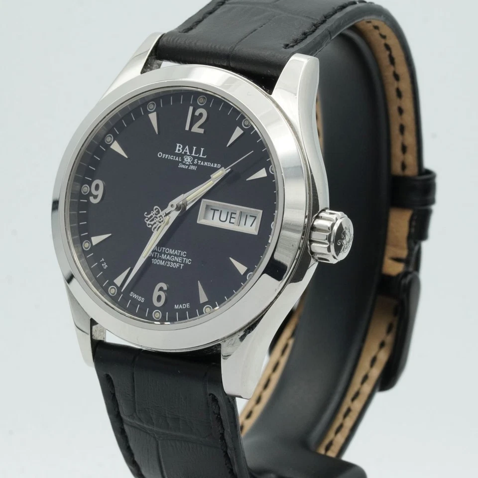 BALL EINGINER AUTOMATIK HERREN UHR STAHL BAND 39MM TOP ZUSTAND NM1020 BA012 - Bild 4 von 4