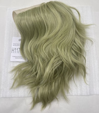 Men's Clown Wig Short Bald Wig Cosplay Halloween Party Costume Light Green READ