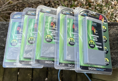 5x Digital Energy 9.6 V 1600 mAh Rechargeable Battery ''New Factory Sealed''