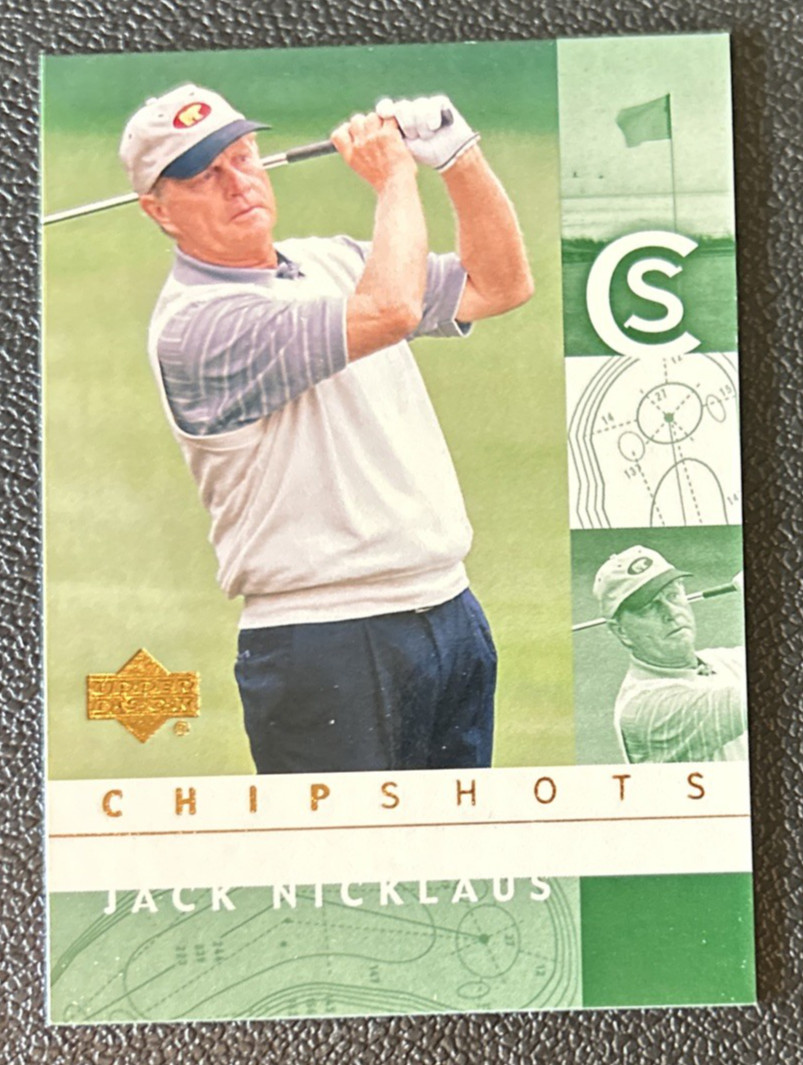 2002 Upper Deck Golf Trading Cards #92 Jack Nicklaus Chipshots