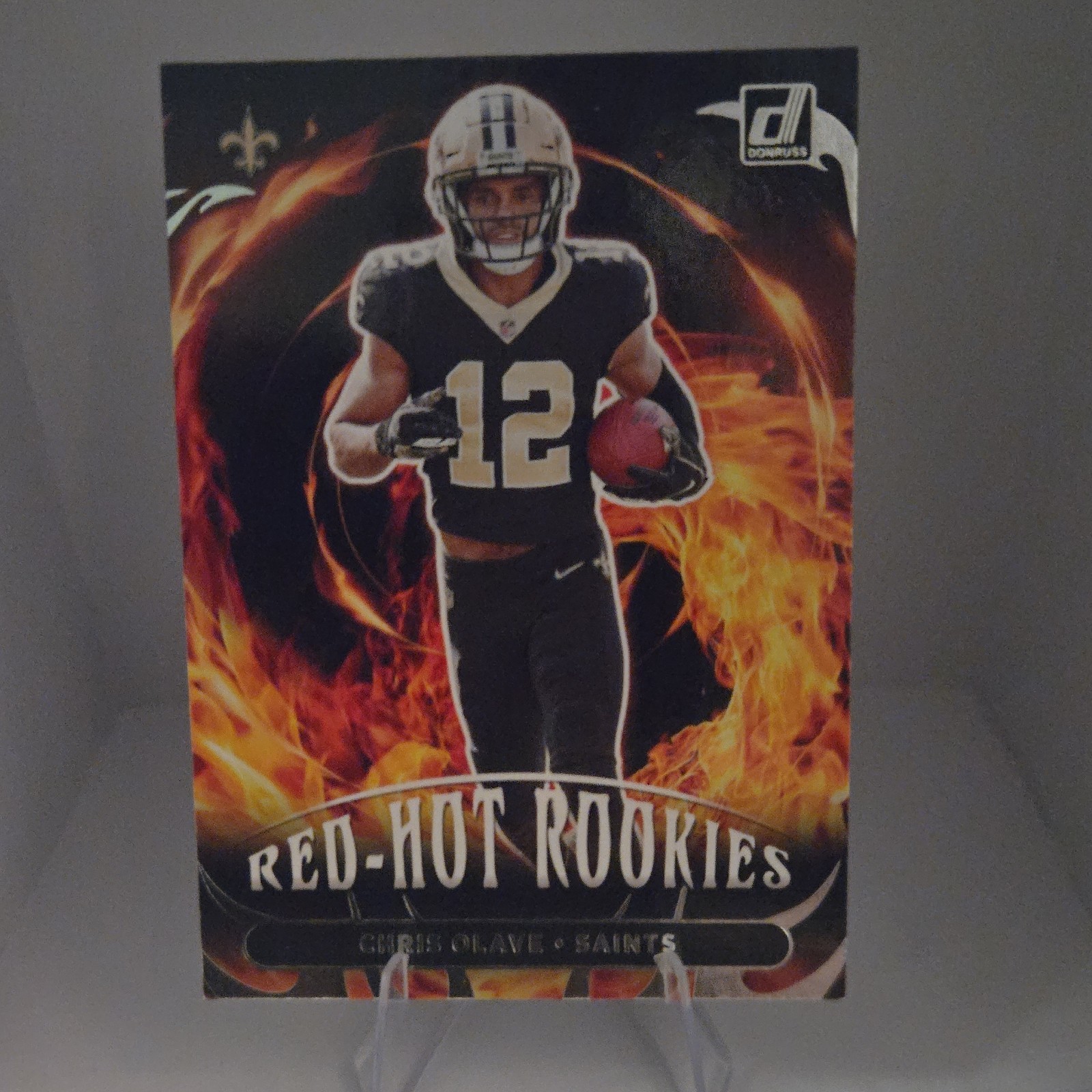 Panini Donruss Optic 2022 Chris Olave #RHR-4 Red-Hot Rookies New Orleans NFL