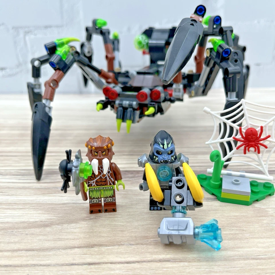 LEGO Legends of Chima: Sparratus' Spider Stalker (70130) 100% Complete w/ Manual - Image 2 of 3
