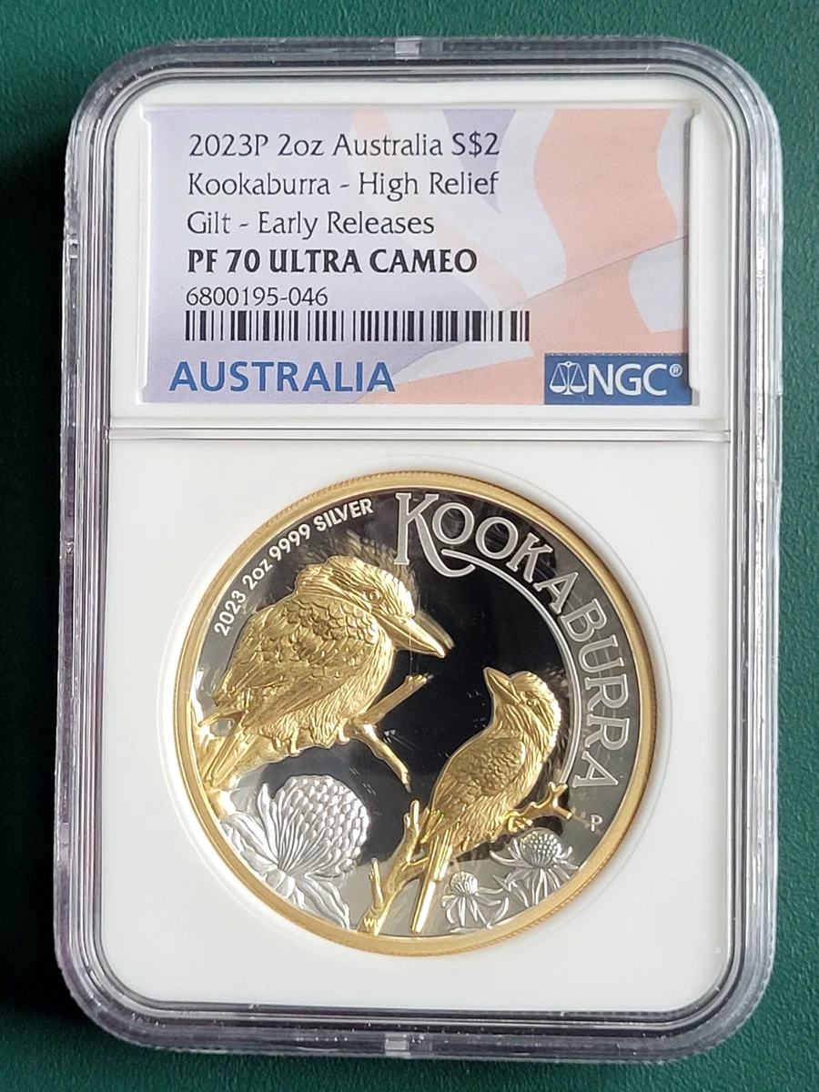 Australian Kookaburra 2 oz Precious Metal Content per Unit Silver