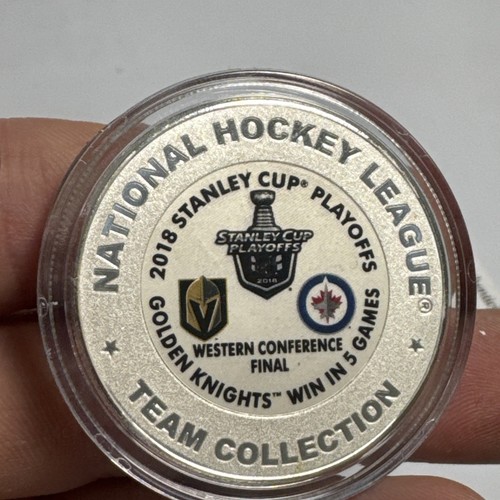 Vegas Golden Knights Highland Mint Eröffnungssaison versilberte Siegmünze - Bild 8 von 8