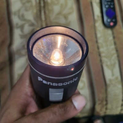 Vintage Panasonic Super Lite Flashlight FF 105E 7.25