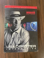 Leadbetter Interactive Modern Golf Swing 5 Disc Set  + Swing Analysis Software 