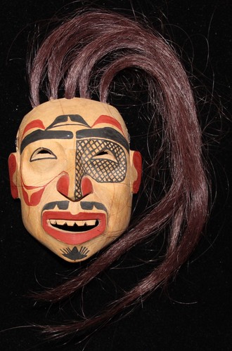Northwest Miniature Mask with Hair