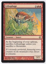 Lithophage Normal R Duel Decks: Venser vs. Koth 57 LP